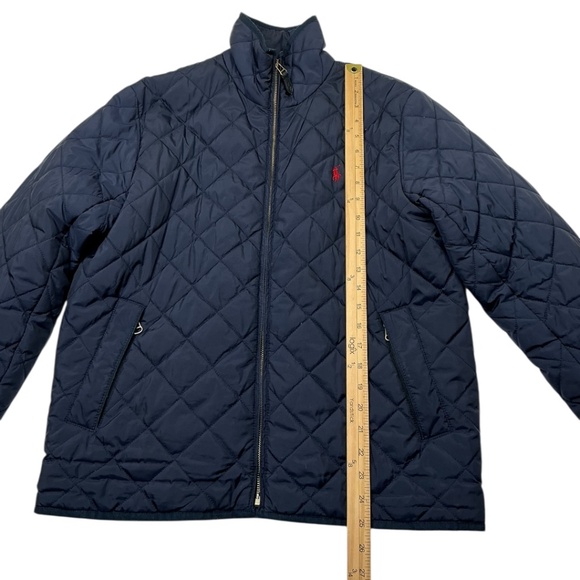 Ralph Lauren Navy Quilted Jacket - Picture 13 of 16